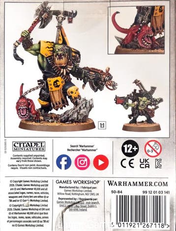 Orks Warboss (Warhammer nieuw), Hobby en Vrije tijd, Ophalen of Verzenden, Nieuw