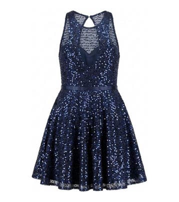 Laona Jurk in maat 40 Blauw, Kleding | Dames, Laona, Verzenden, Zo goed als nieuw, Blauw