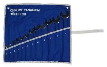 Ringsteeksleutelset 12 delig Höfftech 6-32 metrisch, Verzenden, Nieuw