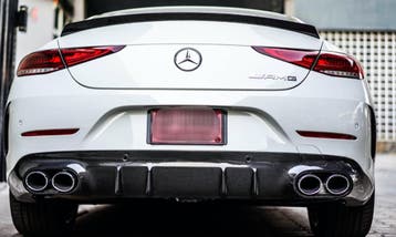 Carbon diffuser C257 CLS, Verzenden