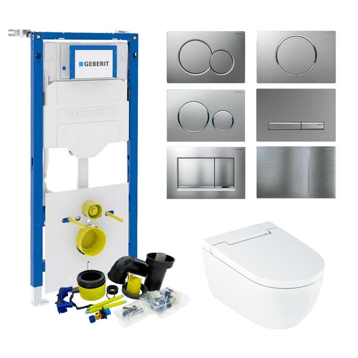 Geberit up320 Toiletset Geberit AquaClean Alba | Douche WC |, Doe-het-zelf en Verbouw, Sanitair, Overige typen, Nieuw, Ophalen of Verzenden