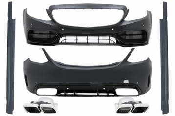 Bodykit Mercedes C Klasse W205 C63 AMG look 14-20, Ophalen of Verzenden, Nieuw