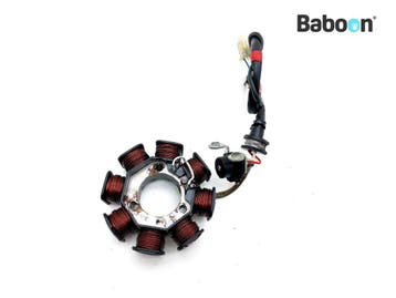 Dynamo Laadspoel Yamaha XT 125 X 2005-2011 (XT125X), Motoren, Onderdelen | Yamaha, Verzenden, Gebruikt