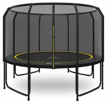 Magic Jump Fiber Black trampoline 366 cm met veiligheidsnet, Ophalen of Verzenden, Nieuw