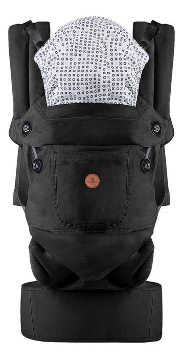 Cangaroo Bora Black Ergonomische Draagzak, Kinderen en Baby's, Babydragers en Draagdoeken, Verzenden, Nieuw