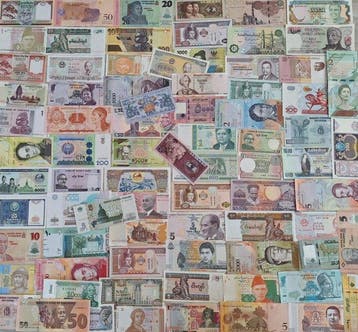 Wereld. - 100 banknotes - various dates (Zonder