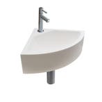 Sani Royal Solid Surface Fonteinset Corner RVS, Nieuw