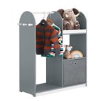 2dekans | SoBuy KMB40-HG Kindergarderobe 97x35x108 cm Grijs, Huis en Inrichting, Woonaccessoires | Kapstokken, Ophalen of Verzenden