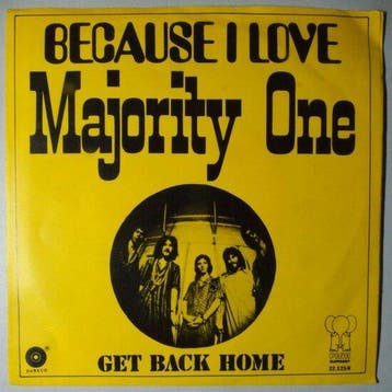 Majority One - Because I love - Single, Verzenden, Nieuw in verpakking