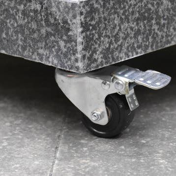 AVH parasolvoet 40 kg met 4 wielen graniet, Ophalen of Verzenden, Nieuw