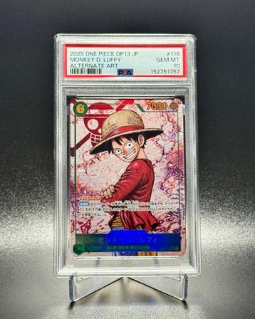 Bandai - 1 Graded card - One Piece - Monkey D. Luffy, Nieuw