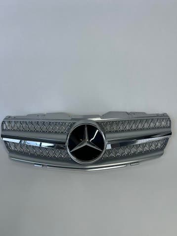 Mercedes SL 63 AMG Grille SL R230 (zilver) 2002-2006, Ophalen of Verzenden, Nieuw, Voor, Mercedes-Benz