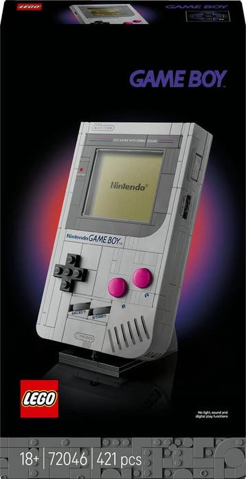 LEGO Game Boy Bouwpakket voor Volwassenen - 72046, Ophalen of Verzenden, Nieuw, Lego
