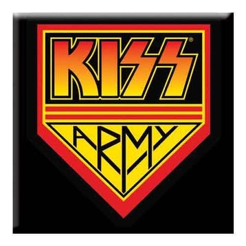 KISS - Army - Koelkast magneet officiële merchandise, Verzamelen, Muziek, Artiesten en Beroemdheden, Ophalen of Verzenden, Nieuw