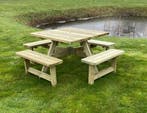 Picknicktafel, Stockholm, vierkant, Ophalen of Verzenden, Nieuw