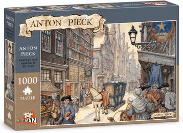 Anton Pieck - De Star Puzzel (1000 stukjes) | Puzzelman -, Hobby en Vrije tijd, Verzenden, Nieuw