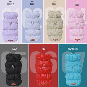 Warme Winterjas voor Honden en Katten - Gevoerd Puppy Vest v, Verzenden, Nieuw
