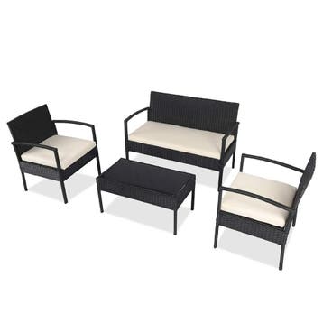 MaxxGarden Loungeset 4 delig (Loungesets, Tuinmeubelen), Verzenden, Nieuw
