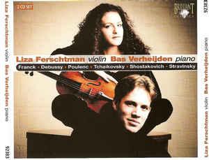 cd - Liza Ferschtman - Liza Ferschtman Violin Bas Verheij..., Verzenden, Zo goed als nieuw