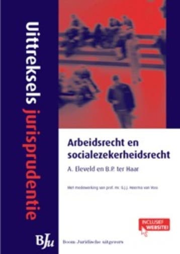 Uittreksels Jurisprudentie Arbeidsrecht en sociale, Verzenden, Gelezen, B.P. ter Haar