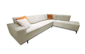 Heerlen Hocker - hockers - Creme, Nieuw, Stof