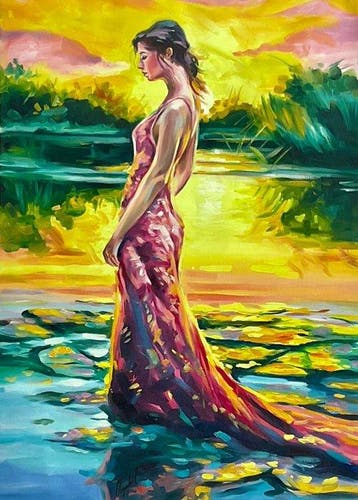 Elizabeth (XXI) - La Ninfa entre Lirios y Luz