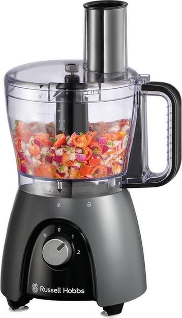 Russell Hobbs Desire Matte Charcoal Foodprocessor - 27111-56, Ophalen of Verzenden, Zo goed als nieuw