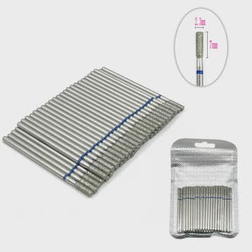 50 Stuks Diamant Freesjes Set - 2.35mm Schacht voor Nagel- e, Verzenden, Nieuw