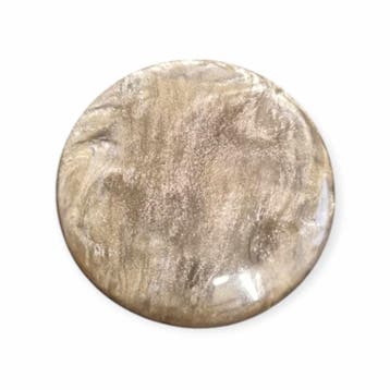 1 x Polaris Cabochon 35mm grijs bruin (Cabochons en camée), Ophalen of Verzenden, Nieuw, Overige typen