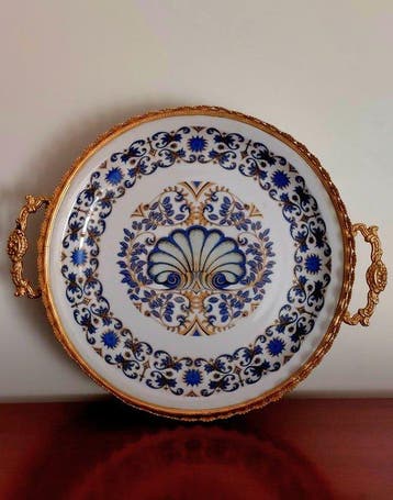 Dekor Fabrik - Tafelmiddenstuk - Barroco 38 cm - Porselein,