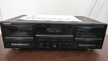 Kenwood - KX-W6050 Audiocassette deck, Audio, Tv en Foto, Nieuw