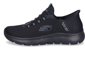 Skechers SUMMITS - HIGH RANGE Heren Instappers - Zwart, Kleding | Heren, Verzenden, Zo goed als nieuw
