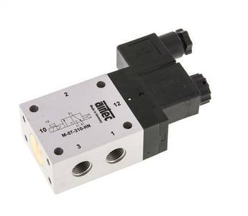 3/2 G1/4 NC Magneetventiel 12V DC 1.5-10bar/21.0-140psi, Verzenden, Nieuw