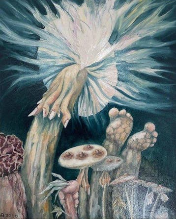 Henk Bloemhof (1945) - Zonder titel (Organische metamorfose)