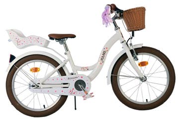 Volare Blossom Kinderfiets - Meisjes - 18 inch - Wit, Fietsen en Brommers, Fietsen | Meisjes, Verzenden, Nieuw, 18 inch