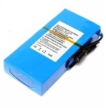 LED strip powerbank 12v 12A accu + lader - Blauw, Ophalen of Verzenden, Nieuw
