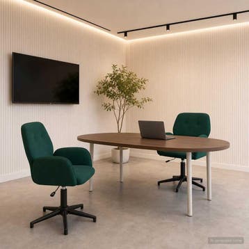 vidaXL Draaiende Bureaustoelen 2 st 54 x 55 x 90 cm, Verzenden, Nieuw
