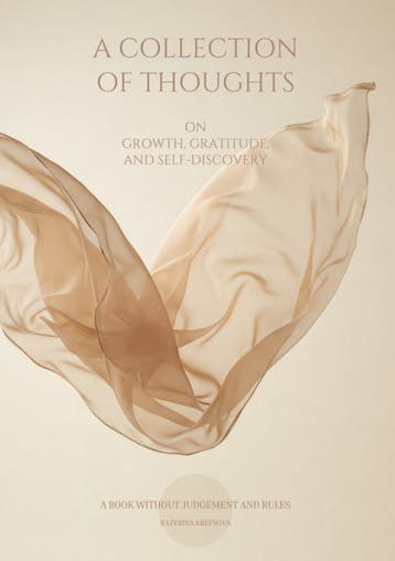 A Collection Of Thoughts On Growth, Gratitude, And Self-Disc, Boeken, Ophalen of Verzenden, Nieuw, Kateina Krepsová