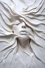 I_KONIQ - Sculpted Face Art Woman