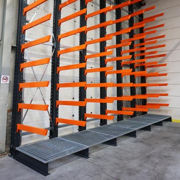 Aanbieding: Voordeelrij zware draagarmstelling enkelzijdig