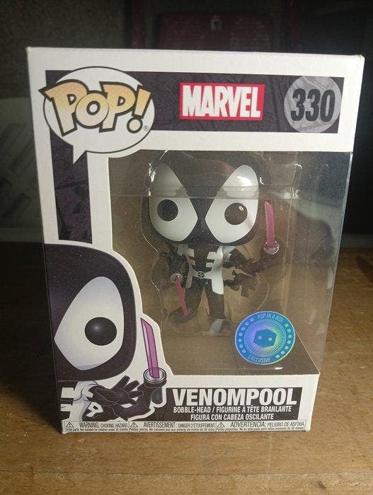 Funko - Beeldje - VENOMPOOL - Plastic, Antiek en Kunst, Antiek | Speelgoed
