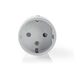 Nedis Wi-Fi smart plug | Stroommeter | Schuko type F |, Ophalen of Verzenden, Nieuw