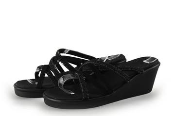 Skechers Slippers in maat 42 Zwart, Slippers, Skechers, Verzenden, Zwart