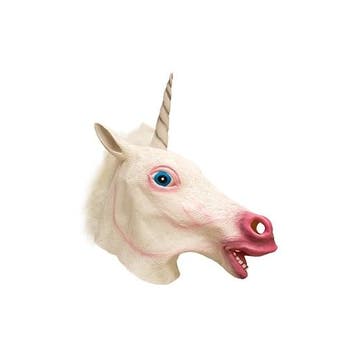 Eenhoorn dierenkop masker - Dieren maskers, Ophalen of Verzenden, Nieuw