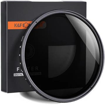 K&F Concept 55mm NanoX Variable ND464 + CPL 2in1 Filter, Verzenden, Nieuw