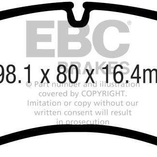 EBC 13-15 Porsche 911 (991) (Cast Iron Rotor only) 3.8 GT3, Ophalen of Verzenden, Nieuw