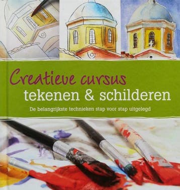 Creatieve cursus tekenen & schilderen: de belangrijkste, Verzenden, Zo goed als nieuw, Petra Kaestner- Henn