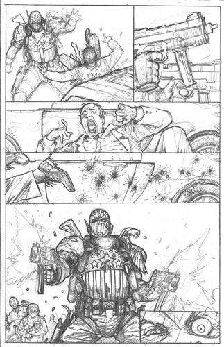 Original Comic Art - Super! #1 - Page #11 - Zack Dolan, Verzenden, Nieuw