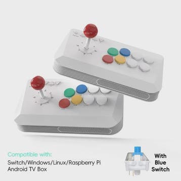 DATA FROG Y5A Arcade Fight Stick: Draadloze & Bedrade Contro, Verzenden, Nieuw