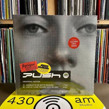 Push - Universal Nation (Charlotte de Witte Rework), Ophalen of Verzenden, Nieuw in verpakking, 12 inch